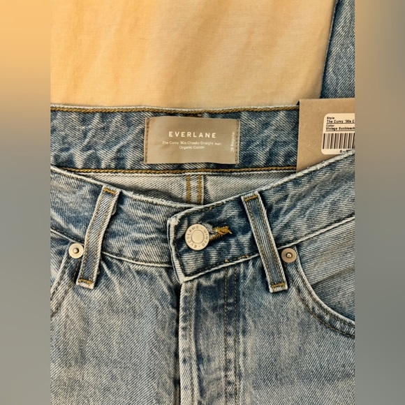 Everlane Curvy 90s Cheeky Straight in Denim | Size 28R - Picture 7 of 16